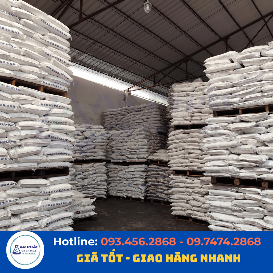 Natri hydrosulfua NaHS 70% – Trung Quốc, 25 kg/bao